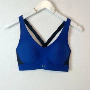 Under Armour Cross Back Sports Bra Size S